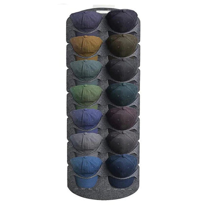 Hanging Hat Organizers For Baseball Cap Felt Storage Holders Double __stock:200 Closet & Storage refund_fee:800