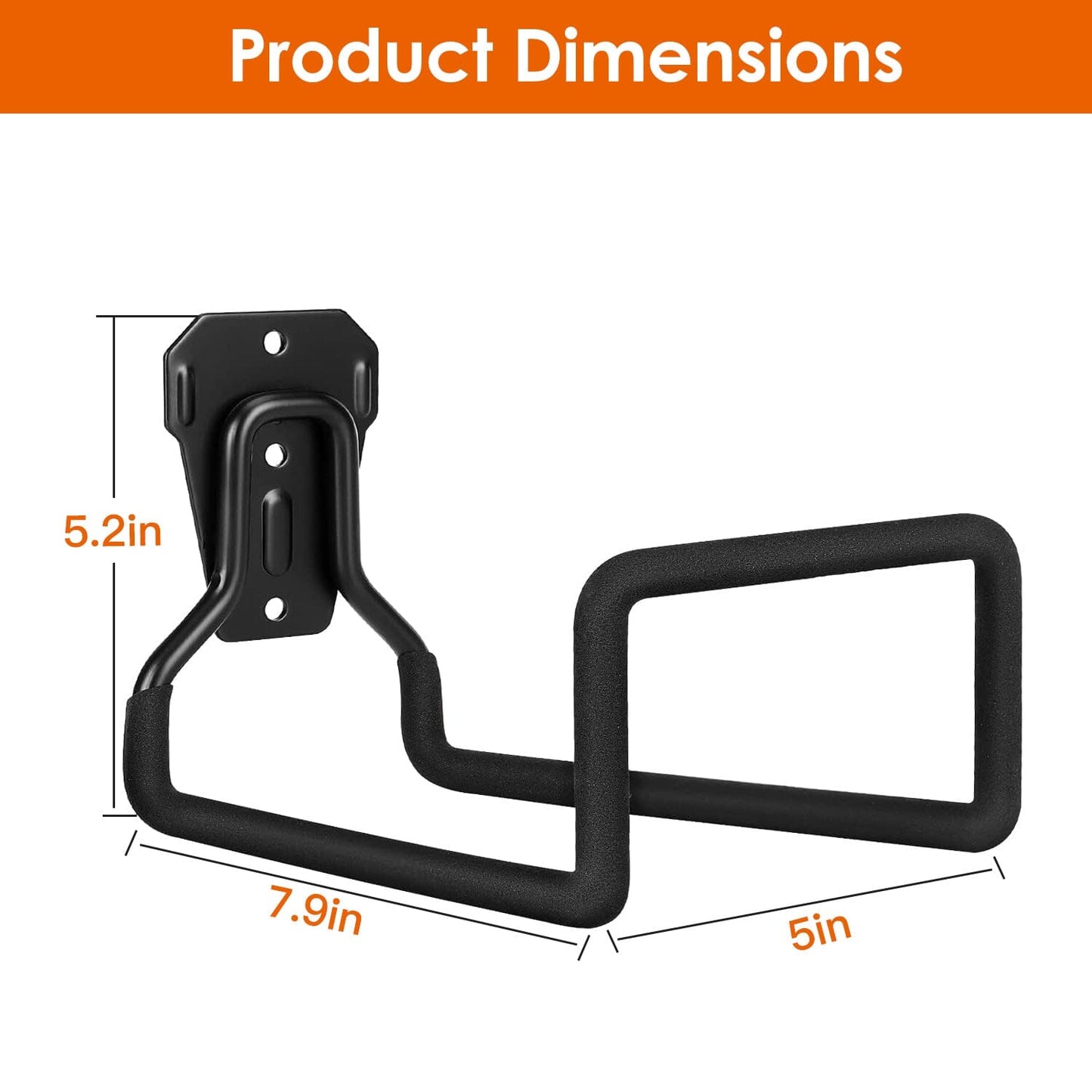 Heavy Duty Iron Hose Holder Wall Mounted __stock:50 Garden & Patio Low stock refund_fee:1200