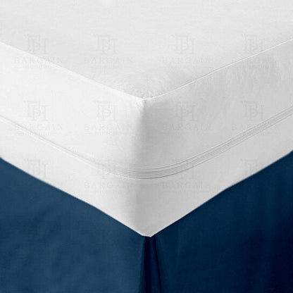 Heavyweight Zippered Waterproof and Bed-Bug Proof Vinyl Mattress Cover Protector __label2:BOGO 30% OFF __stock:1000 Bedding refund_fee:800