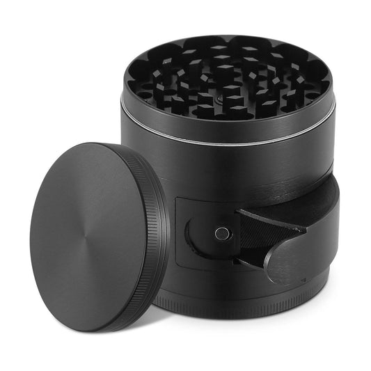 Herb Spice Tobacco Grinder Black __stock:150 Kitchen & Dining refund_fee:1200