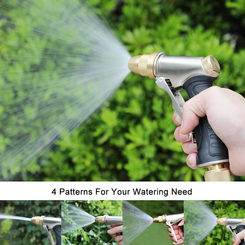 High Pressure Water Nozzle with 4 Patterns __stock:200 Garden & Patio refund_fee:1200