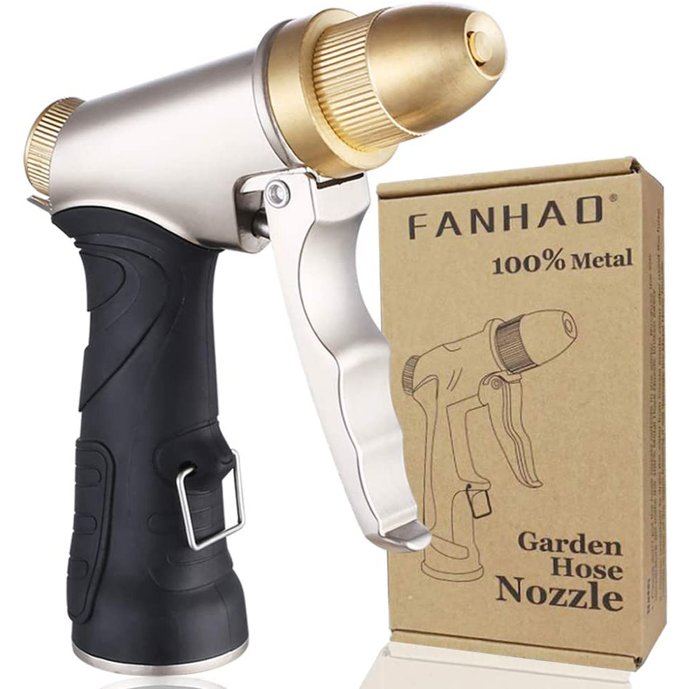 High Pressure Water Nozzle with 4 Patterns __stock:200 Garden & Patio refund_fee:1200