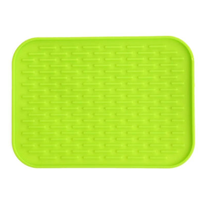 Home Anti-Hot Silicone Mat Green Kitchen & Dining refund_fee:800