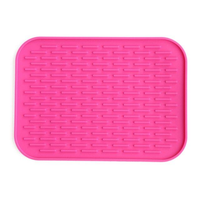 Home Anti-Hot Silicone Mat Pink Kitchen & Dining refund_fee:800