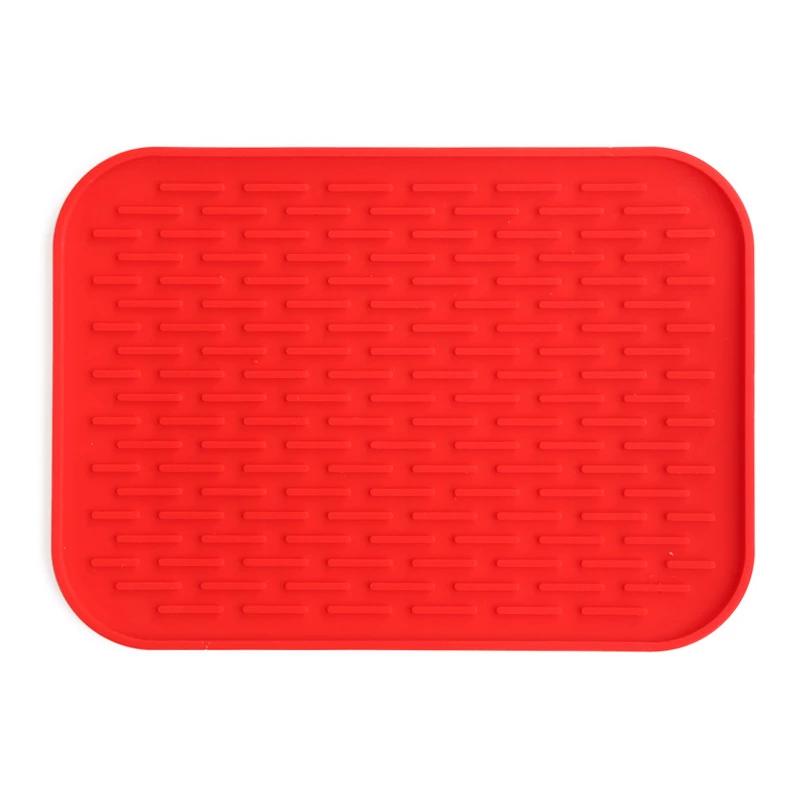 Home Anti-Hot Silicone Mat Red Kitchen & Dining refund_fee:800