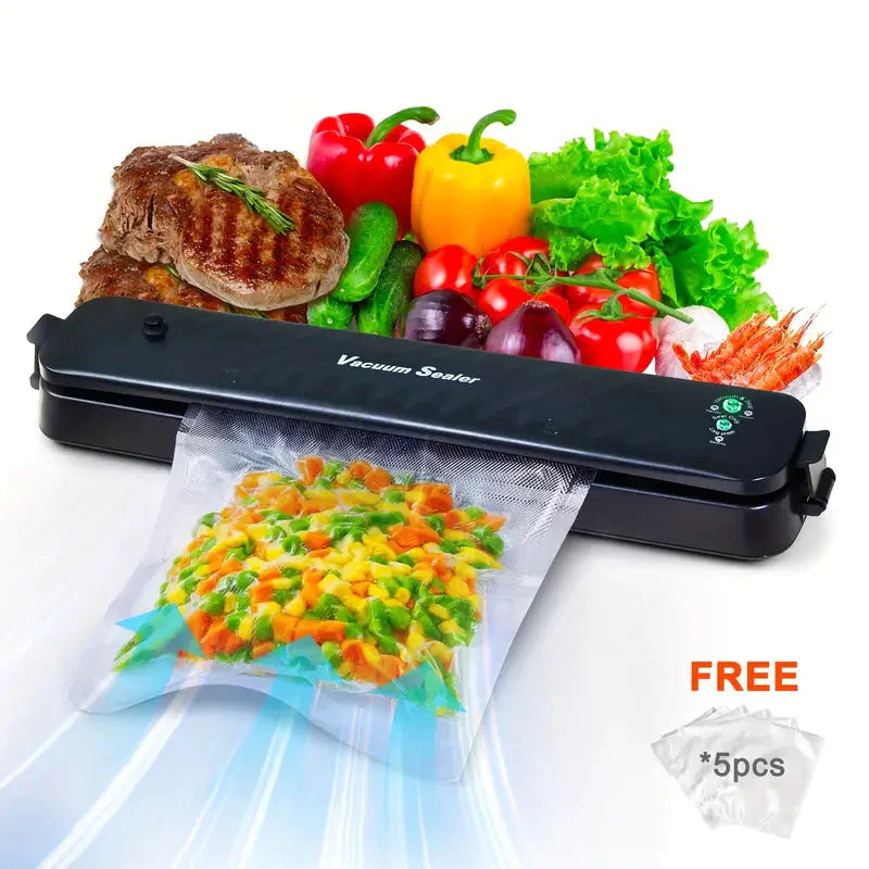 Home Automatic Food Sealer System-Dual Mode (Sealed & Vacuum) __stock:200 Kitchen & Dining refund_fee:1200 Warranty