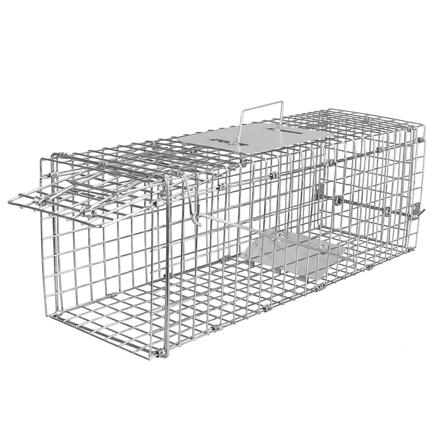 Humane Live Animal Rodent Cage Collapsible Galvanized Wire __stock:50 Low stock Pest Control refund_fee:1200