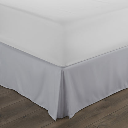 Hypoallergenic Pleated Premium Solid Bed Skirt Light Gray __label2:BOGO 30% OFF Bedding Low stock refund_fee:1200