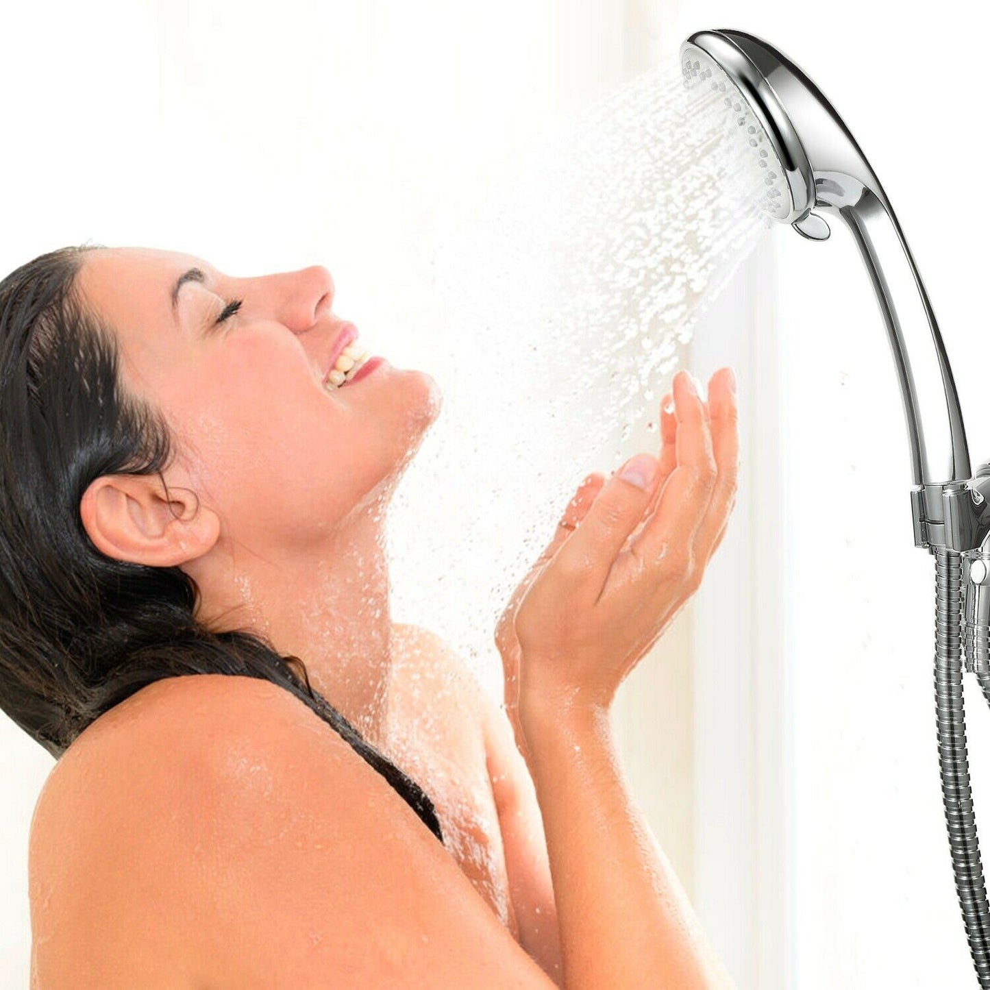 iMountek Handheld Stainless Shower Hand __stock:200 Bath refund_fee:1200