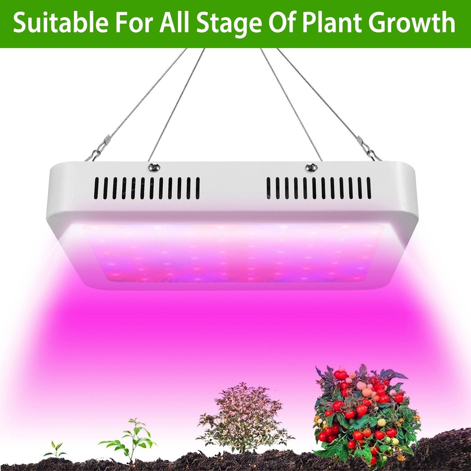 iMountek LED Plant Grow Lights 1000W __stock:150 Garden & Patio refund_fee:2200 Warranty