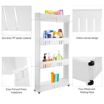 iMounTEK Slim Storage Cart __stock:50 Closet & Storage Low stock refund_fee:1800