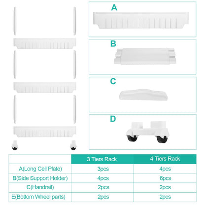 iMounTEK Slim Storage Cart __stock:50 Closet & Storage Low stock refund_fee:1800