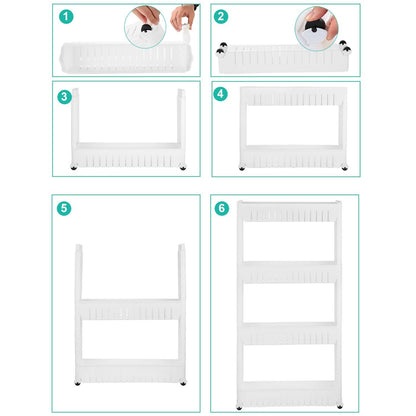 iMounTEK Slim Storage Cart __stock:50 Closet & Storage Low stock refund_fee:1800