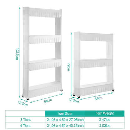 iMounTEK Slim Storage Cart __stock:50 Closet & Storage Low stock refund_fee:1800