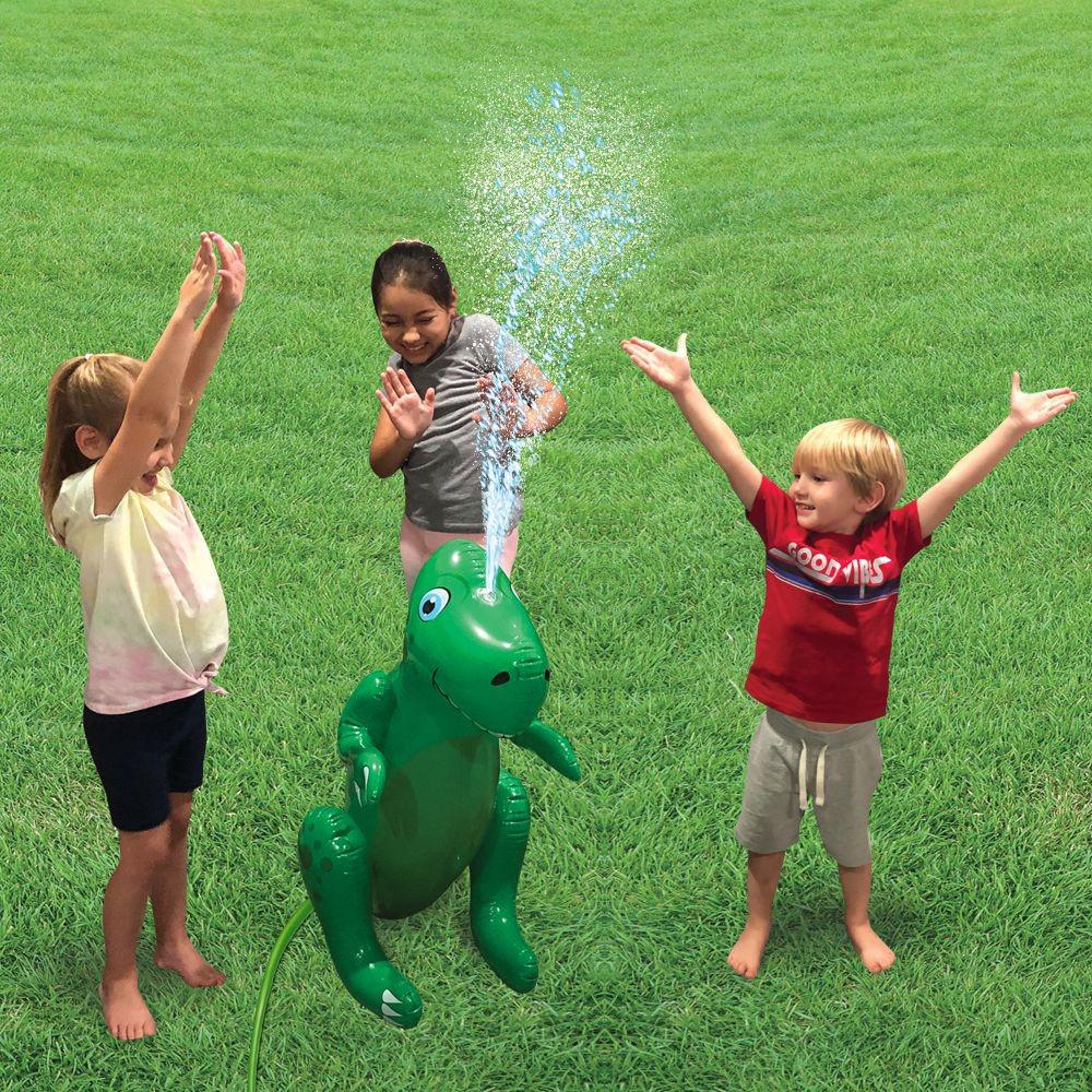 Inflatable Dino Splash Sprinkler __stock:300 Garden & Patio refund_fee:800