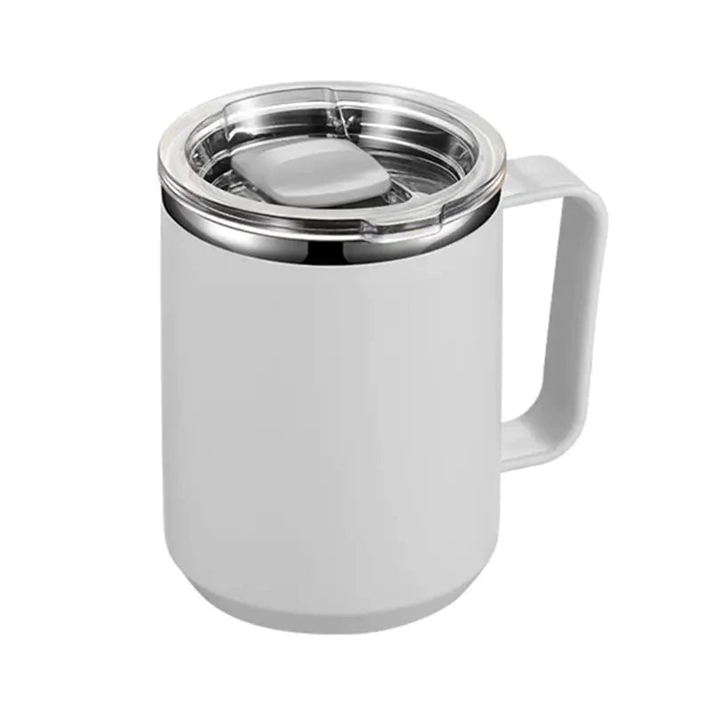 Insulated Stainless Steel Coffee Mug White __stock:200 Kitchen & Dining refund_fee:800