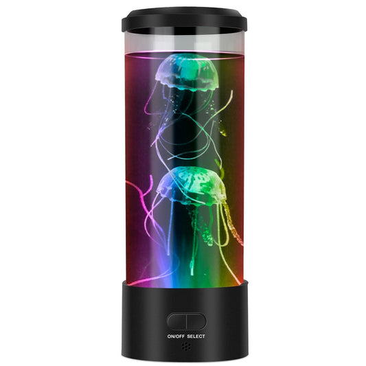 Jellyfish Lava Lamp Multicolor Changing Mood Night Light __stock:50 Indoor Lighting refund_fee:1200 Warranty