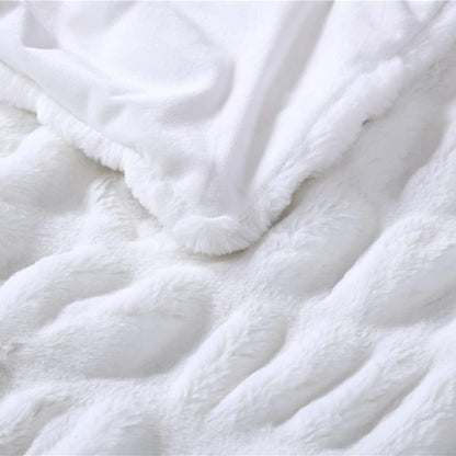 Juniper Faux Fur 50" x 70" Throw Blanket __label2:BOGO 30% OFF __stock:200 Bedding refund_fee:1800