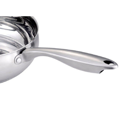 J&V Textiles Stainless Cookware 9.5-inch Fry Pan with Lid __stock:600 Kitchen & Dining refund_fee:1200