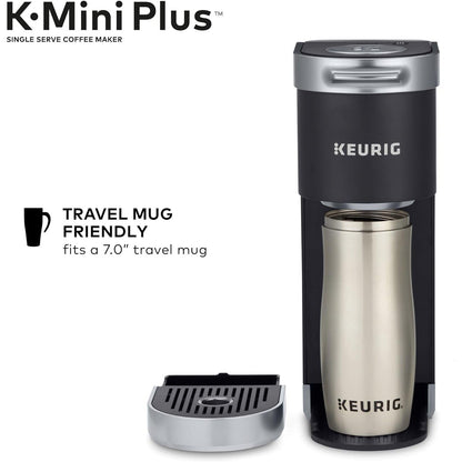 Keurig K-Mini Plus Single Serve K-Cup Pod Coffee Maker __stock:50 Kitchen & Dining Low stock refund_fee:2200 Refurbished Warranty