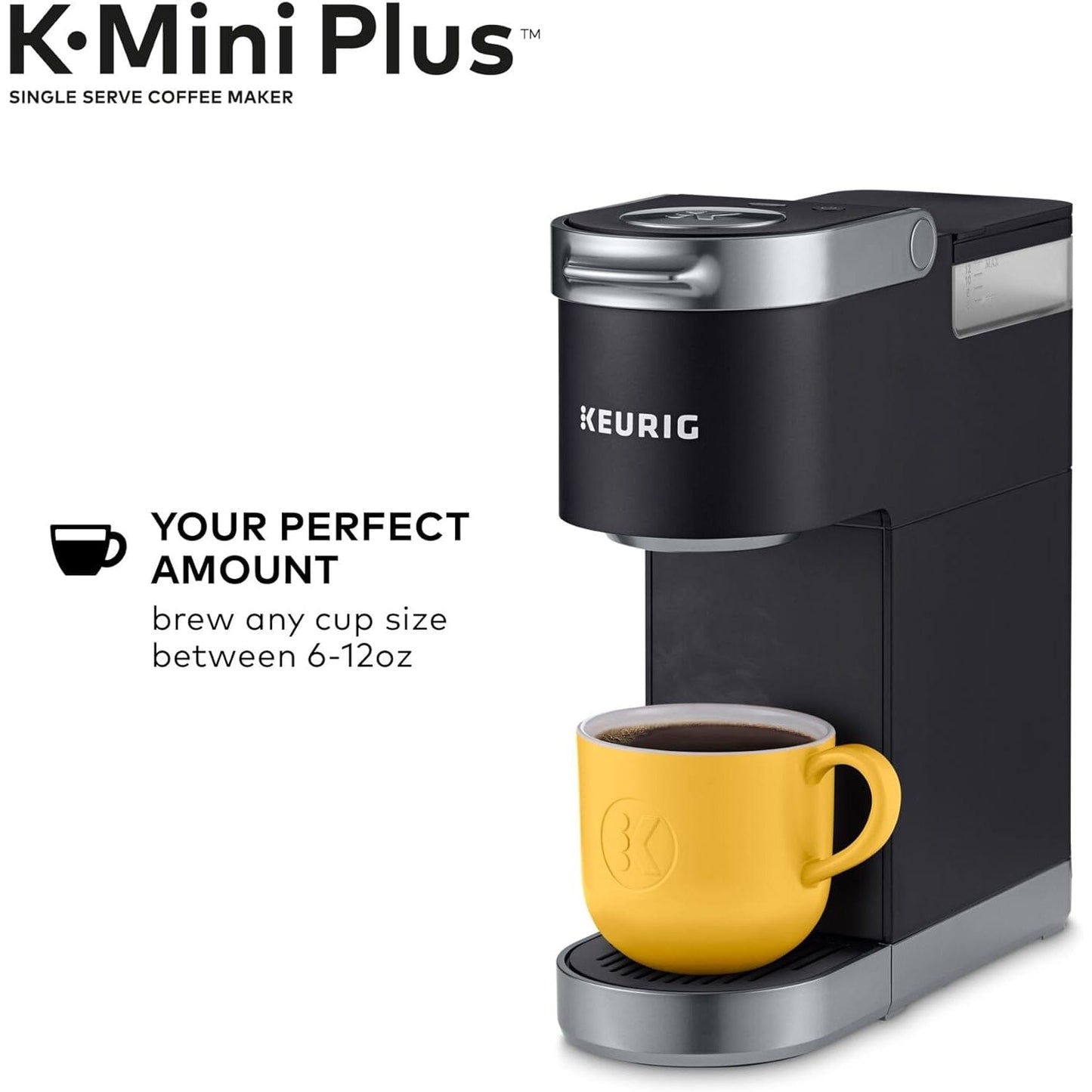 Keurig K-Mini Plus Single Serve K-Cup Pod Coffee Maker __stock:50 Kitchen & Dining Low stock refund_fee:2200 Refurbished Warranty