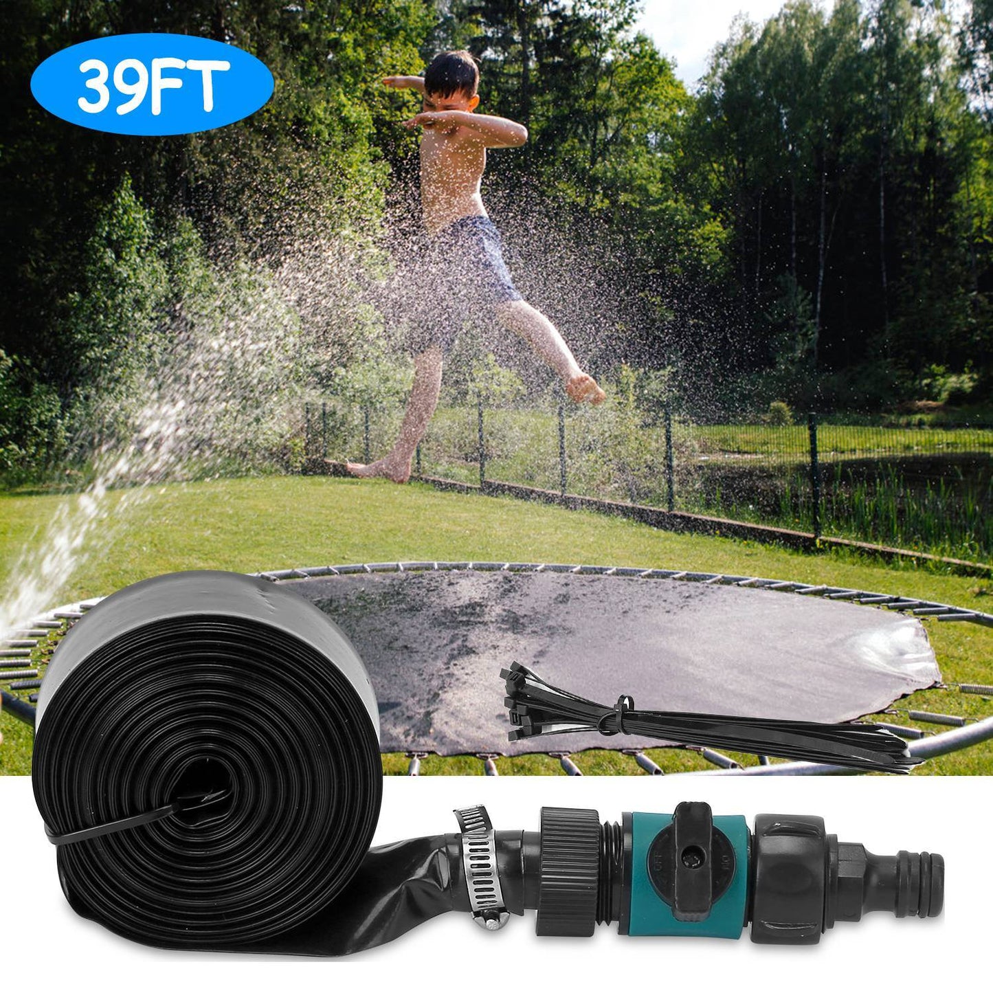 Kids Trampoline Sprinkler Outdoor __stock:300 Garden & Patio refund_fee:1200