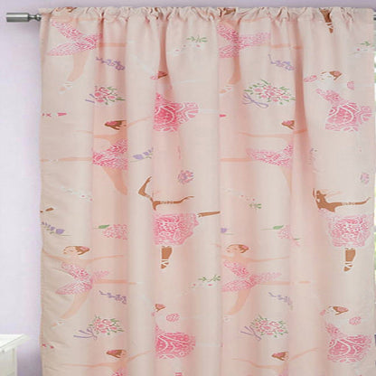 Kidz Mix Dancing Ballerinas Shower Curtain __stock:50 Bath refund_fee:1200