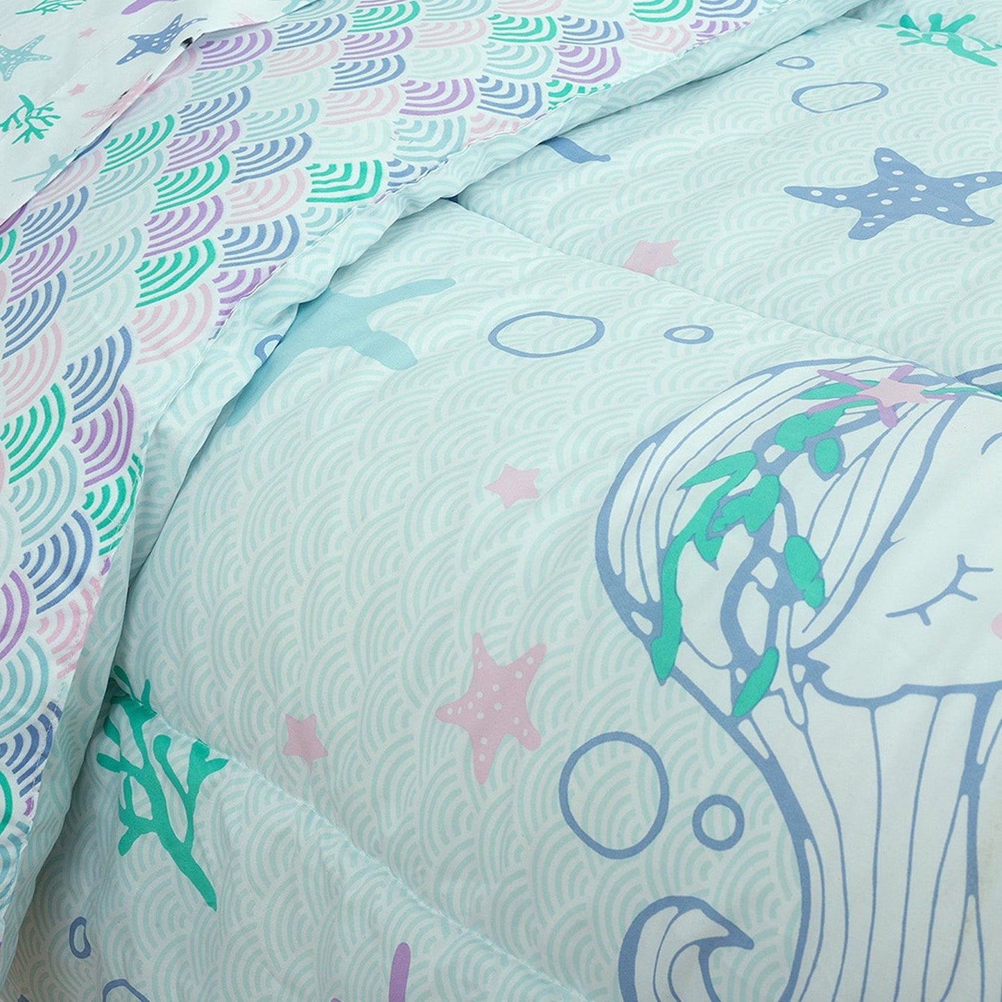 Kidz Mix Mystical Mermaid Bed in a Bag __label2:BOGO 30% OFF __stock:100 Bedding refund_fee:1800