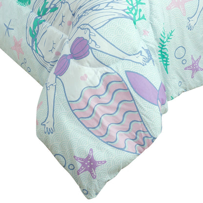 Kidz Mix Mystical Mermaid Bed in a Bag __label2:BOGO 30% OFF __stock:100 Bedding refund_fee:1800