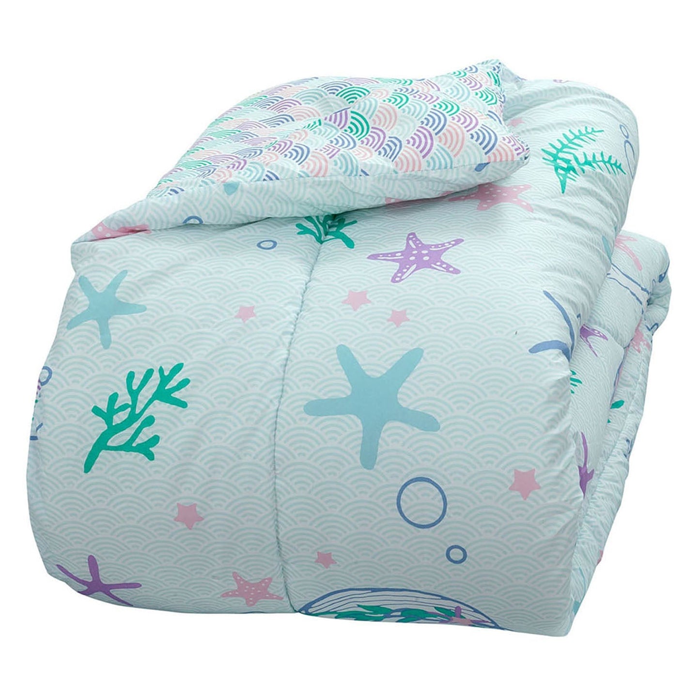 Kidz Mix Mystical Mermaid Bed in a Bag __label2:BOGO 30% OFF __stock:100 Bedding refund_fee:1800