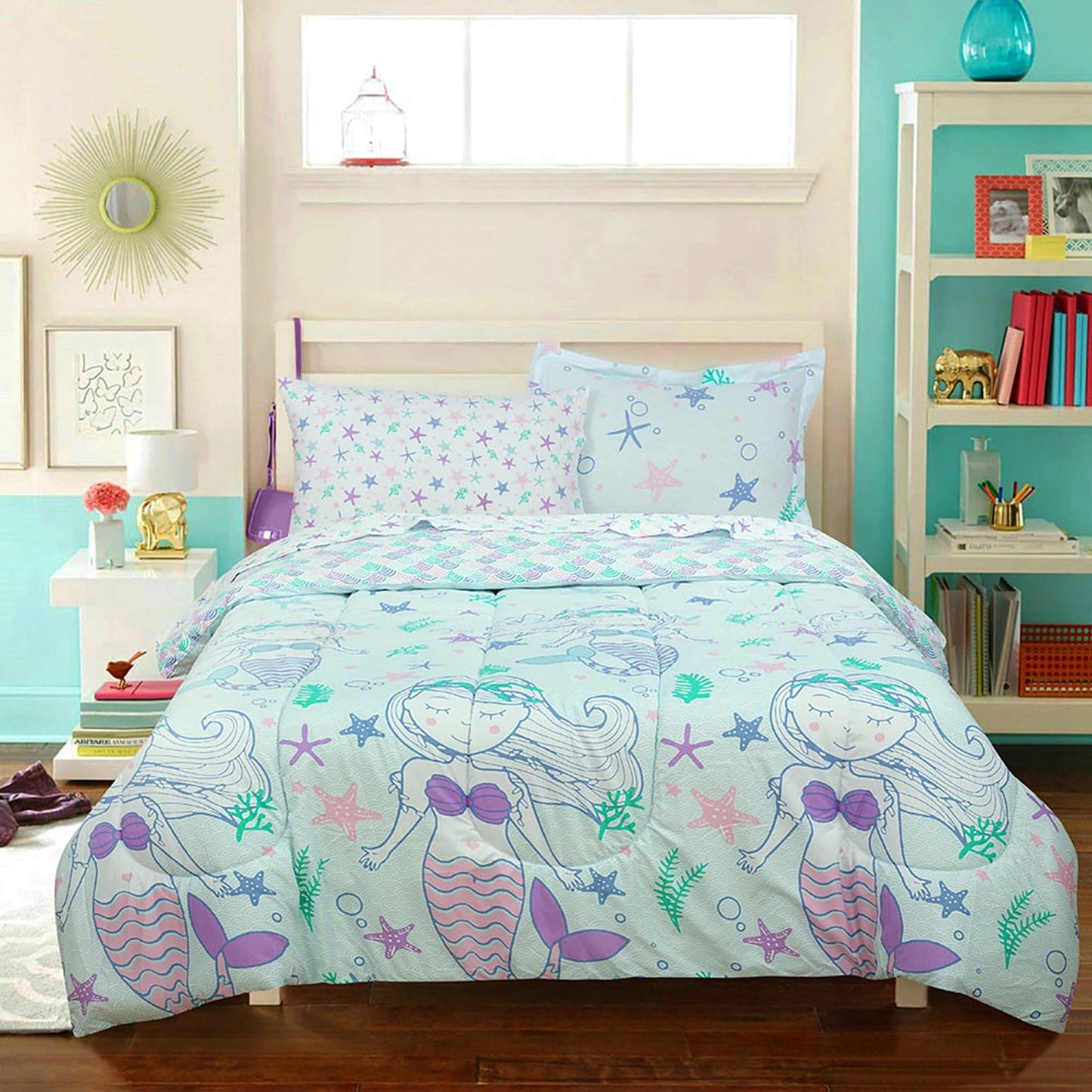 Kidz Mix Mystical Mermaid Bed in a Bag __label2:BOGO 30% OFF __stock:100 Bedding refund_fee:1800