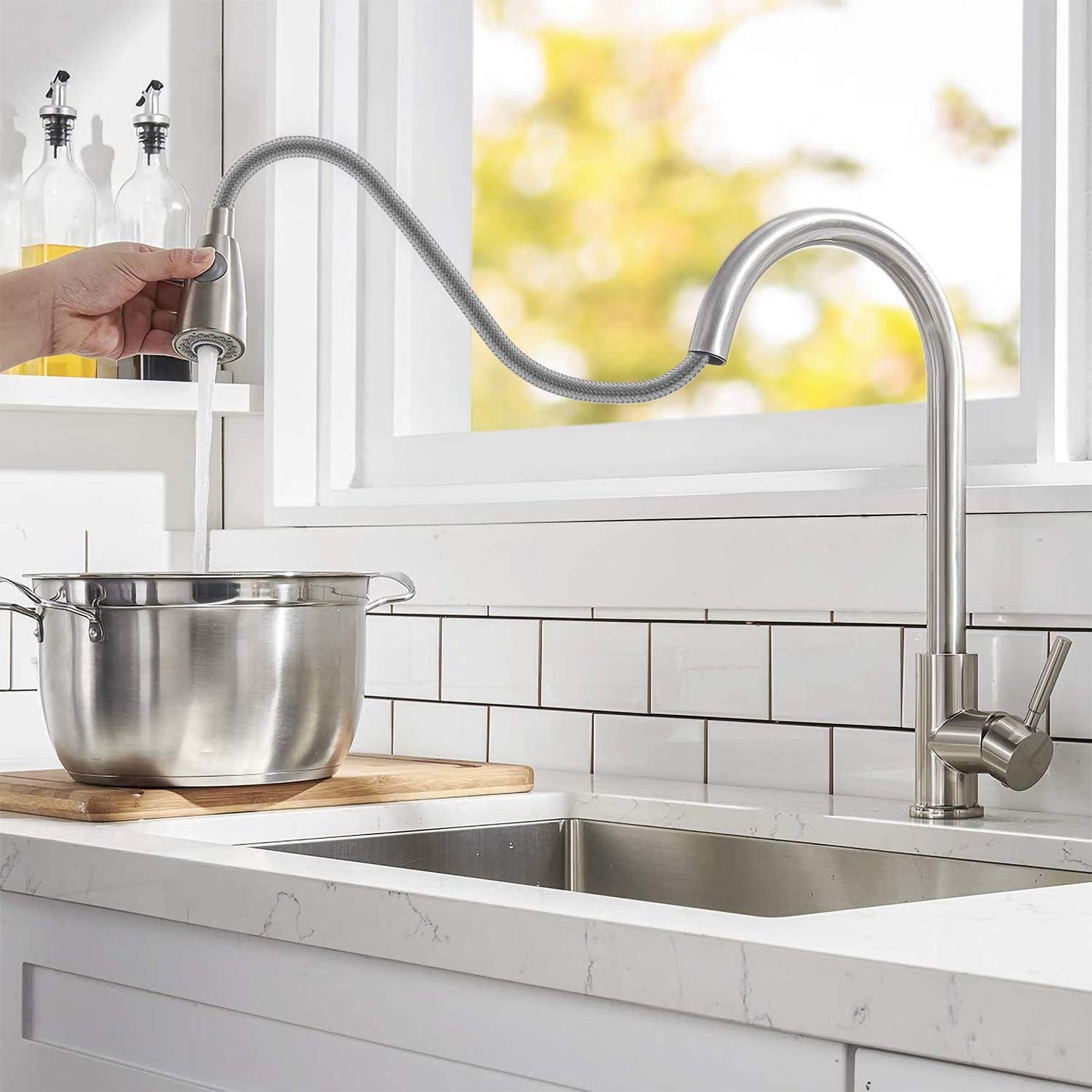 Kitchen Faucets Single Handle Kitchen __stock:300 Home Improvement refund_fee:1800