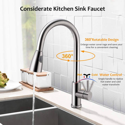 Kitchen Faucets Single Handle Kitchen __stock:300 Home Improvement refund_fee:1800