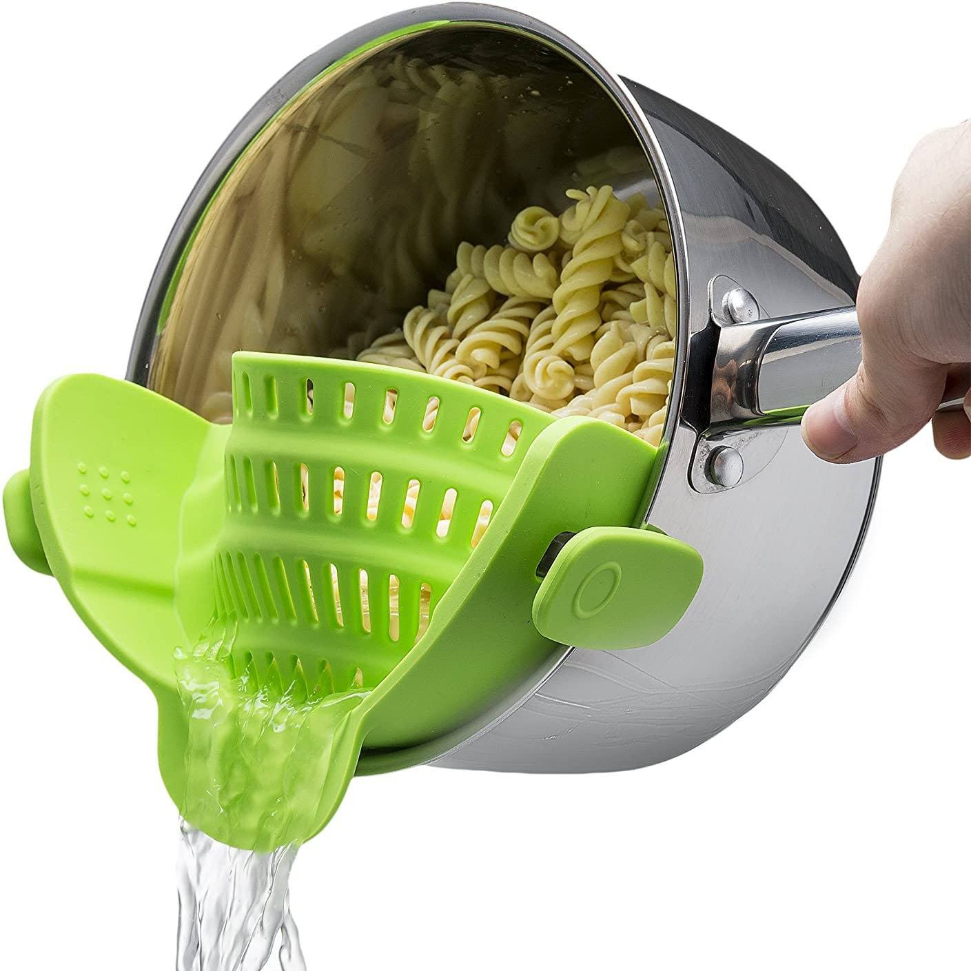 Kitchen Gizmo Snap N Strainer Green Kitchen & Dining refund_fee:800