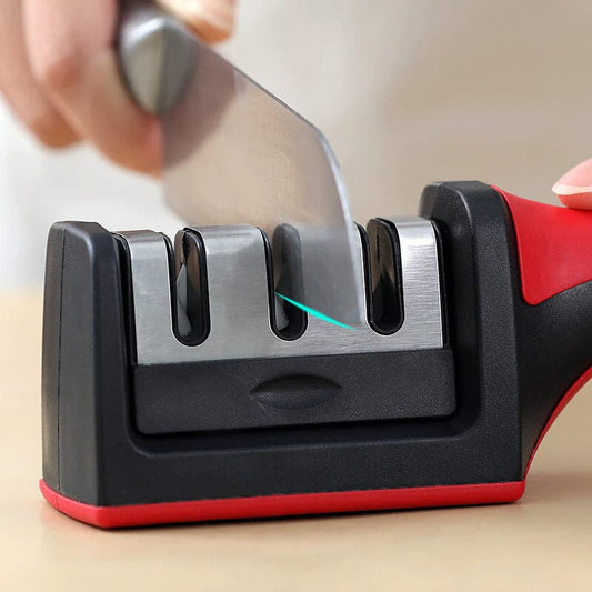 Knife Sharpener Handheld 3 Stages Type Quick Sharpening Tool __stock:200 Kitchen & Dining refund_fee:800