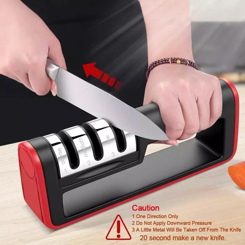 Knife Sharpener Professional Ceramic Tungsten Kitchen Sharpening System Tool __stock:150 Kitchen & Dining refund_fee:800