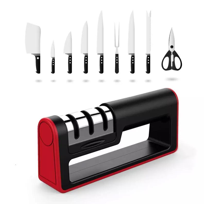 Knife Sharpener Professional Ceramic Tungsten Kitchen Sharpening System Tool __stock:150 Kitchen & Dining refund_fee:800