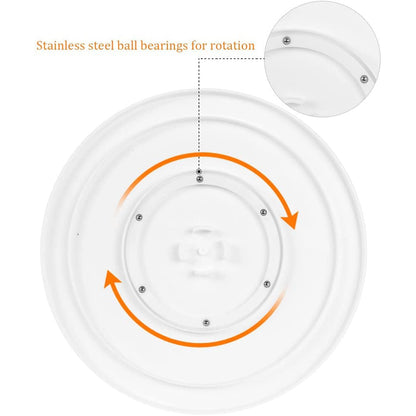 Kootek 11 Inch Rotating Cake Turntable with 2 Icing Spatula and 3 Icing Smoother __stock:200 Kitchen & Dining refund_fee:1200