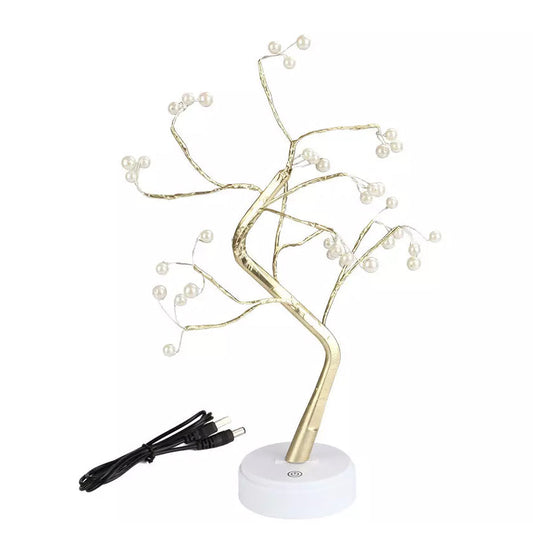 LED Artificial Twig Tree Light Tabletop Bonsai Lamp __stock:200 Indoor Lighting refund_fee:1200 Warranty