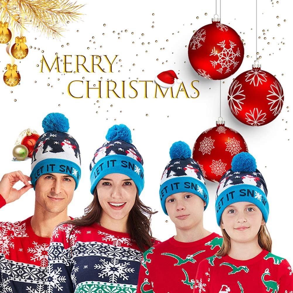 LED Christmas Knitted Hat __stock:100 Holiday Decor & Apparel refund_fee:800