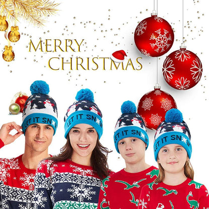 LED Christmas Knitted Hat __stock:100 Holiday Decor & Apparel refund_fee:800