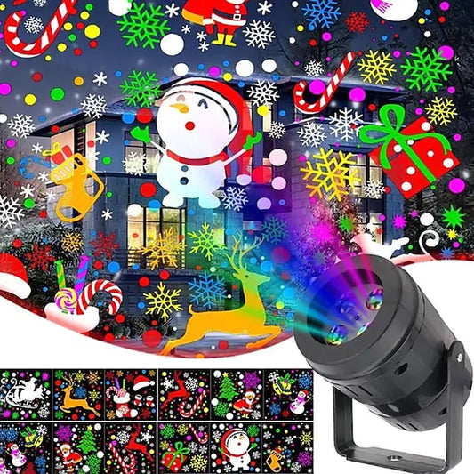 LED Christmas Projector Light __stock:200 Holiday Decor & Apparel refund_fee:1200 Warranty