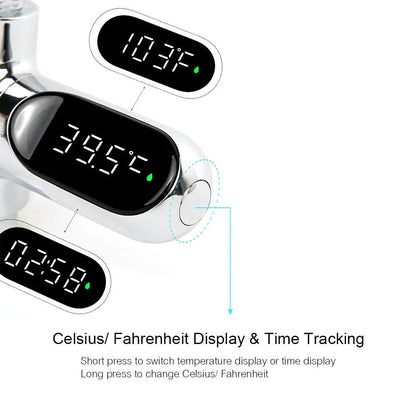 LED Digital Shower Thermometer __stock:200 Bath refund_fee:1200 Warranty