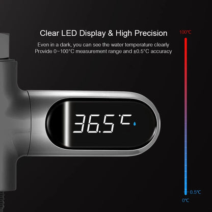 LED Digital Shower Thermometer __stock:200 Bath refund_fee:1200 Warranty