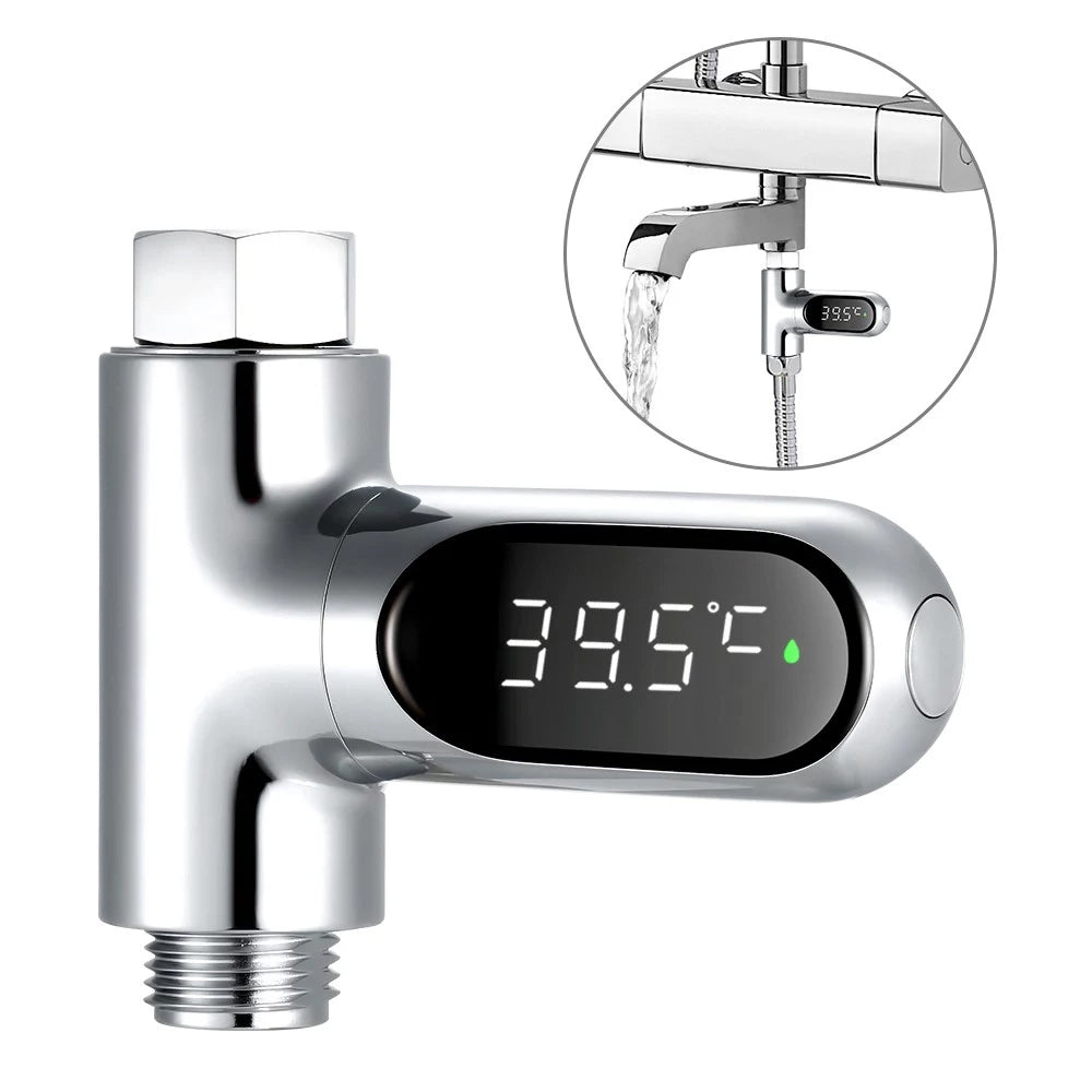 LED Digital Shower Thermometer __stock:200 Bath refund_fee:1200 Warranty