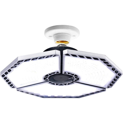 LED Garage Ceiling 360° Lighting with 576 LEDs Silver __stock:500 Indoor Lighting refund_fee:1800 Warranty