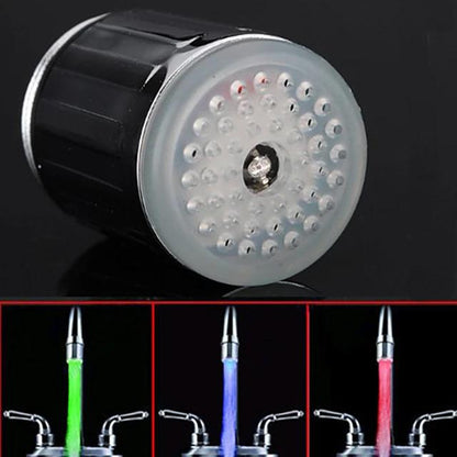 LED Light Water Faucet Tap Heads Glow LED Shower Stream Bath refund_fee:800 Warranty