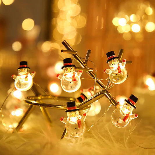 LED Lights for Christmas Decorations Snowman __stock:200 Holiday Decor & Apparel refund_fee:800 Warranty