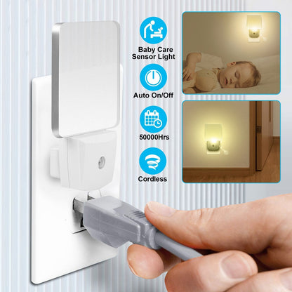 LED Night Light Dusk to Dawn Sensor Indoor Lighting refund_fee:800 Warranty