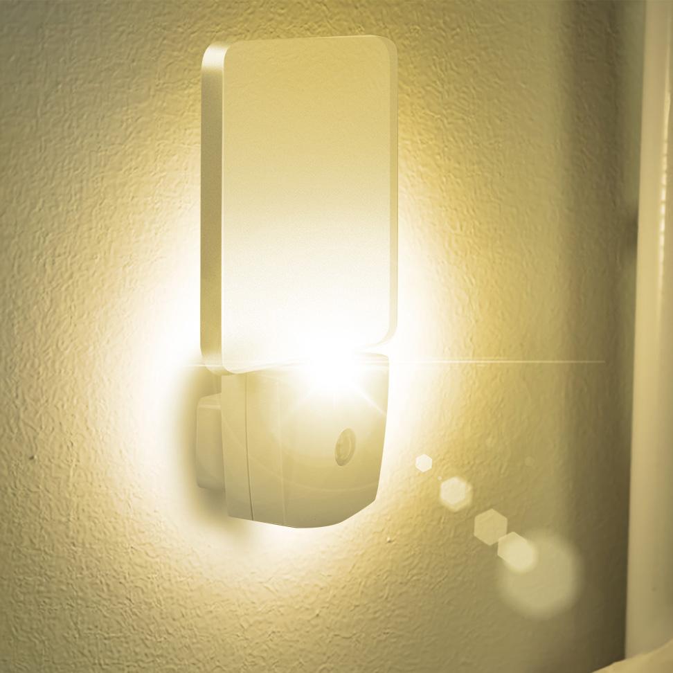 LED Night Light Dusk to Dawn Sensor Warm White Indoor Lighting refund_fee:800 Warranty